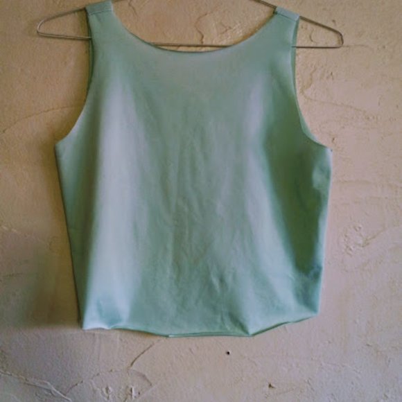 Vintage Alien crop top DIY one of a kind - Picture 2 of 2